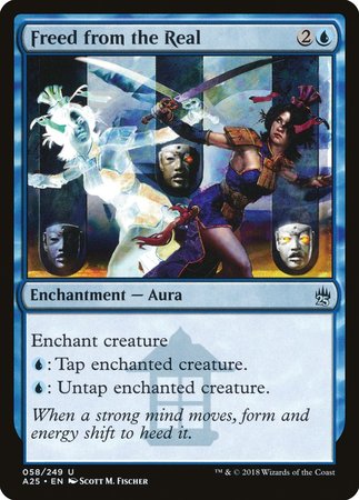 Freed from the Real [Masters 25] | Cards and Coasters CA
