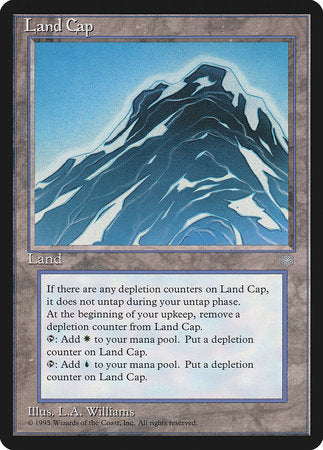 Land Cap [Ice Age] | Cards and Coasters CA