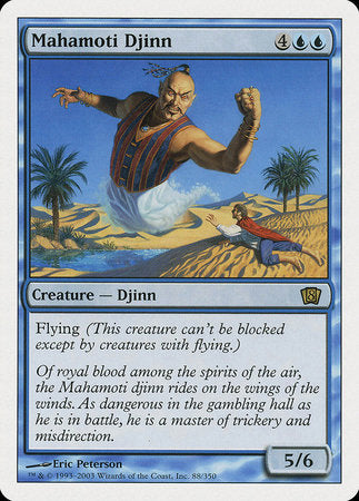 Mahamoti Djinn [Eighth Edition] | Cards and Coasters CA