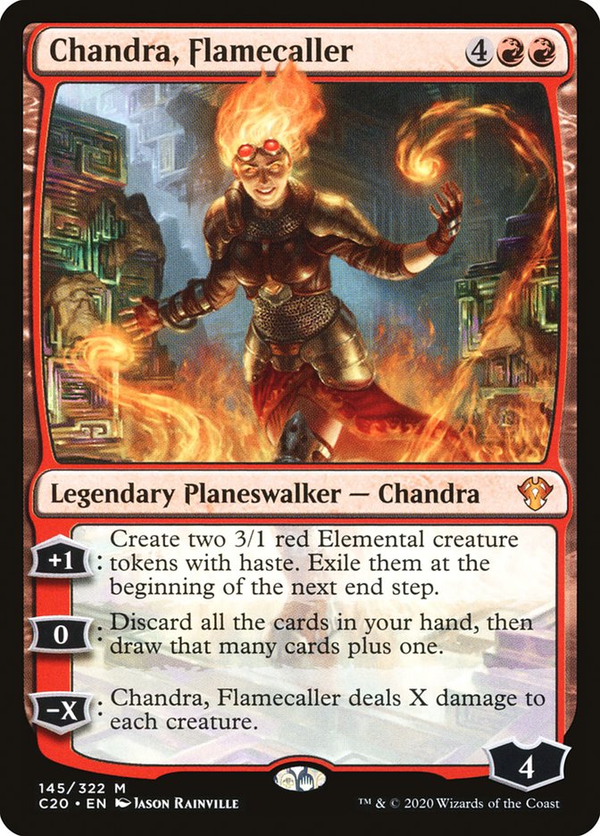 Chandra, Flamecaller [Commander 2020] | Cards and Coasters CA