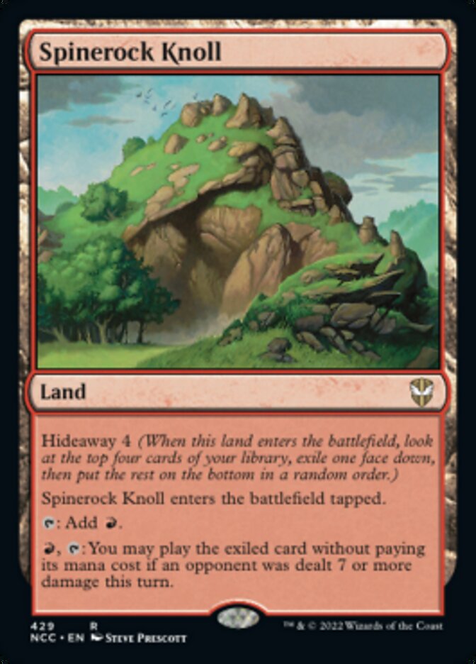 Spinerock Knoll [Streets of New Capenna Commander] | Cards and Coasters CA