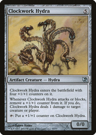 Clockwork Hydra [Duel Decks: Elspeth vs. Tezzeret] | Cards and Coasters CA