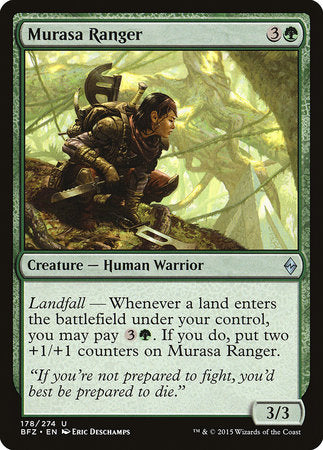 Murasa Ranger [Battle for Zendikar] | Cards and Coasters CA