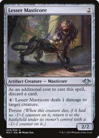 Lesser Masticore [Modern Horizons] | Cards and Coasters CA