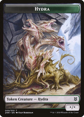 Hydra Token [Zendikar Rising] | Cards and Coasters CA