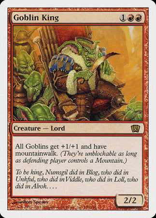 Goblin King [Eighth Edition] | Cards and Coasters CA