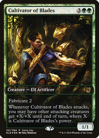 Cultivator of Blades [Kaladesh Promos] | Cards and Coasters CA