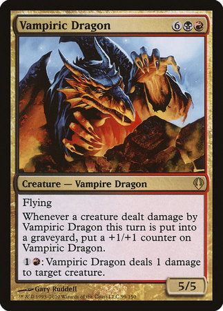 Vampiric Dragon [Archenemy] | Cards and Coasters CA