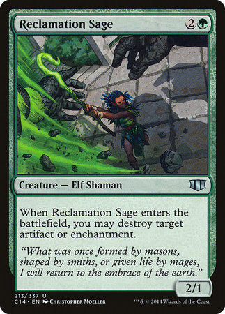 Reclamation Sage [Commander 2014] | Cards and Coasters CA