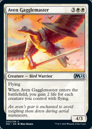 Aven Gagglemaster [Core Set 2021] | Cards and Coasters CA