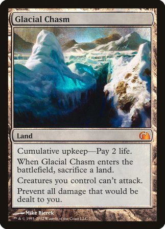 Glacial Chasm [From the Vault: Realms] | Cards and Coasters CA