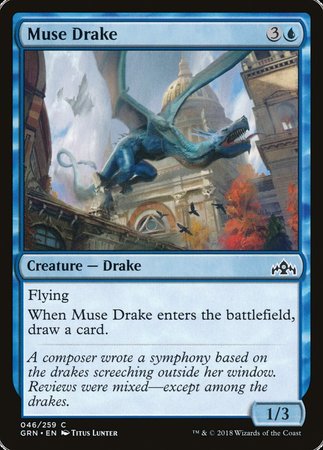 Muse Drake [Guilds of Ravnica] | Cards and Coasters CA