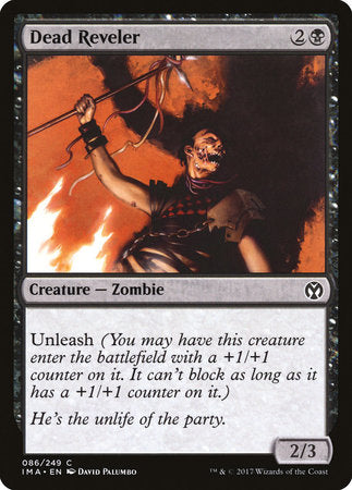 Dead Reveler [Iconic Masters] | Cards and Coasters CA