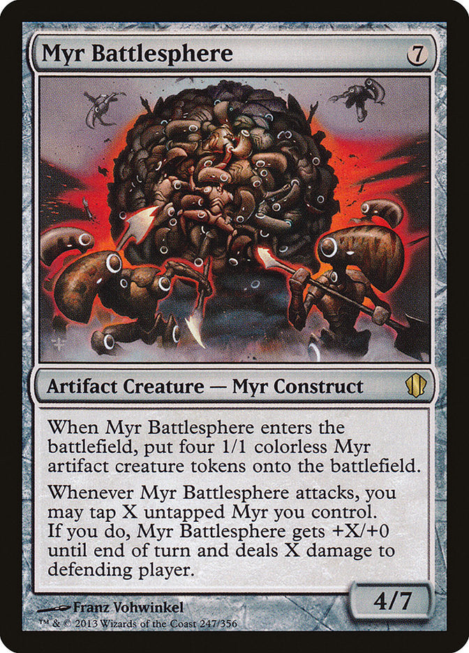 Myr Battlesphere [Commander 2013] | Cards and Coasters CA