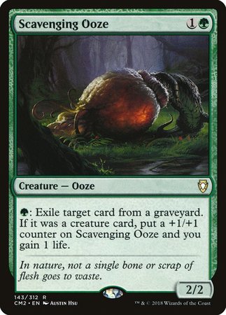 Scavenging Ooze [Commander Anthology Volume II] | Cards and Coasters CA