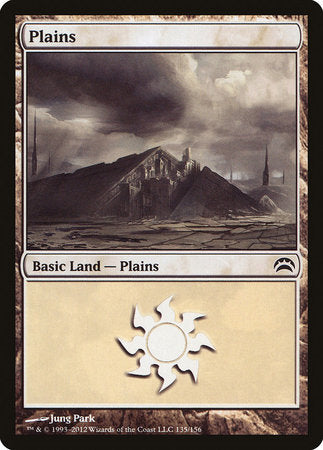 Plains (135) [Planechase 2012] | Cards and Coasters CA