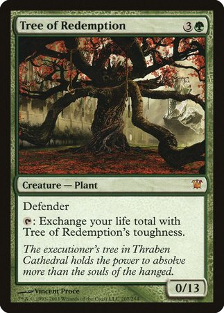 Tree of Redemption [Innistrad] | Cards and Coasters CA