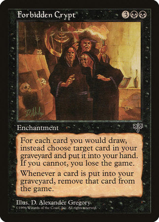 Forbidden Crypt [Mirage] | Cards and Coasters CA