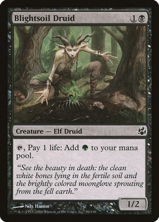 Blightsoil Druid [Morningtide] | Cards and Coasters CA