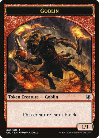 Goblin Token [Conspiracy: Take the Crown Tokens] | Cards and Coasters CA