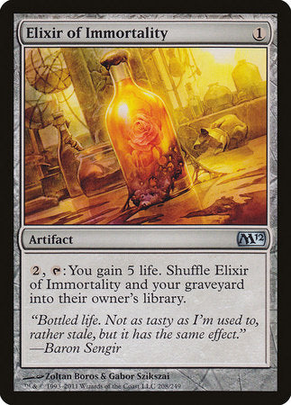 Elixir of Immortality [Magic 2012] | Cards and Coasters CA