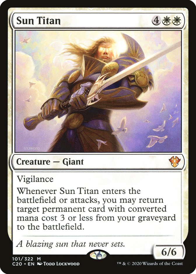 Sun Titan [Commander 2020] | Cards and Coasters CA