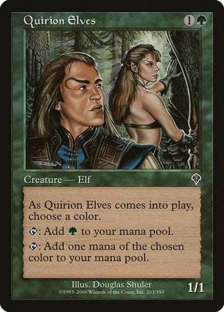 Quirion Elves [Invasion] | Cards and Coasters CA