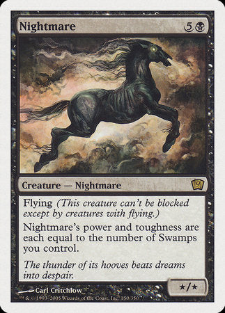 Nightmare [Ninth Edition] | Cards and Coasters CA