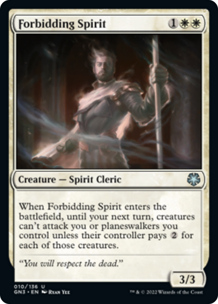 Forbidding Spirit [Game Night: Free-for-All] | Cards and Coasters CA