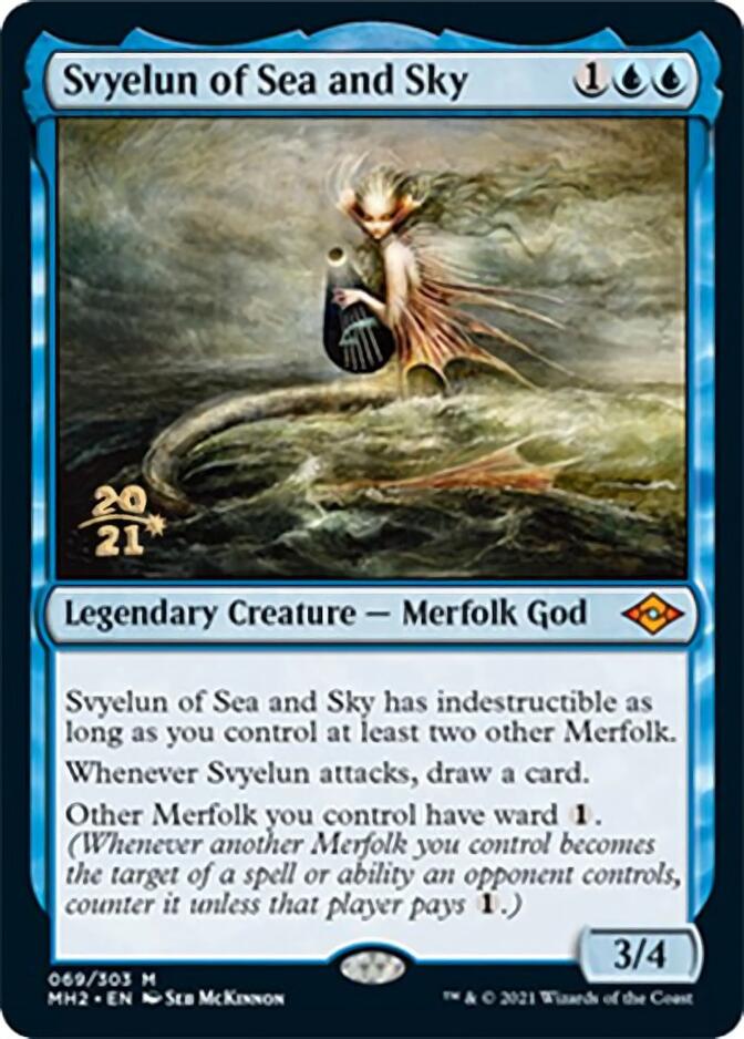 Svyelun of Sea and Sky [Modern Horizons 2 Prerelease Promos] | Cards and Coasters CA