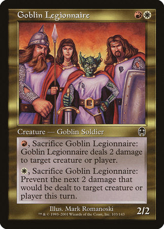 Goblin Legionnaire [Apocalypse] | Cards and Coasters CA