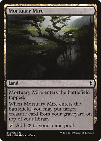 Mortuary Mire [Battle for Zendikar] | Cards and Coasters CA