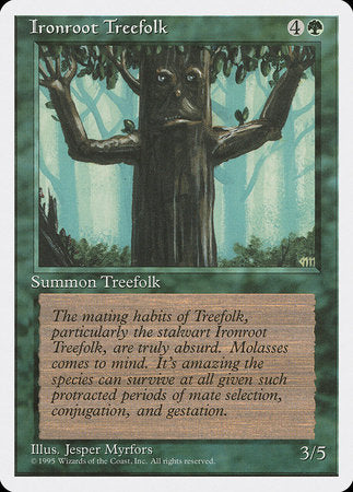 Ironroot Treefolk [Fourth Edition] | Cards and Coasters CA