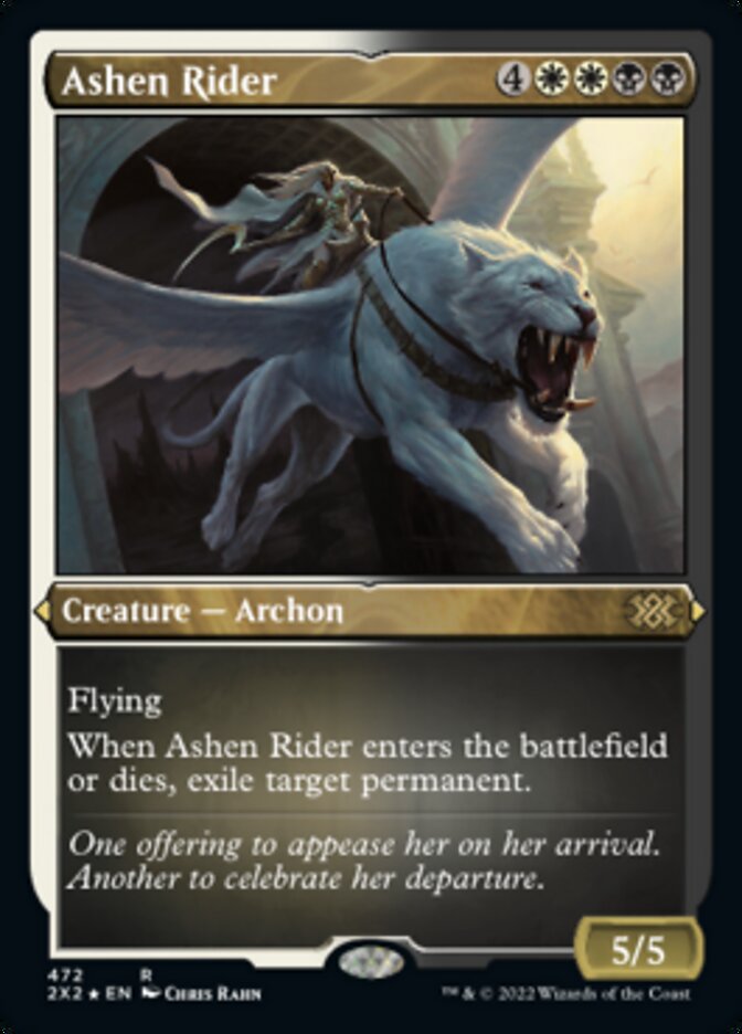 Ashen Rider (Foil Etched) [Double Masters 2022] | Cards and Coasters CA