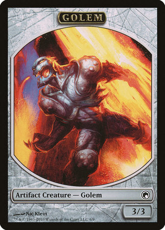 Golem Token [Scars of Mirrodin Tokens] | Cards and Coasters CA