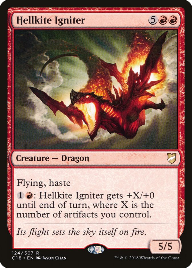 Hellkite Igniter [Commander 2018] | Cards and Coasters CA