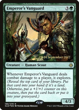 Emperor's Vanguard [Ixalan Promos] | Cards and Coasters CA