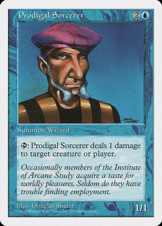 Prodigal Sorcerer [Fifth Edition] | Cards and Coasters CA
