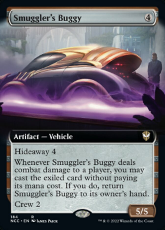 Smuggler's Buggy (Extended Art) [Streets of New Capenna Commander] | Cards and Coasters CA