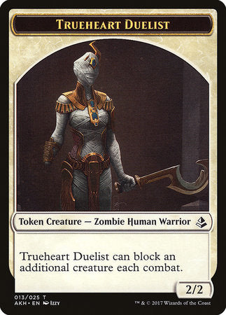 Trueheart Duelist Token [Amonkhet Tokens] | Cards and Coasters CA