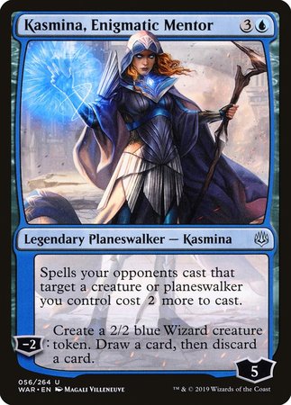 Kasmina, Enigmatic Mentor [War of the Spark] | Cards and Coasters CA