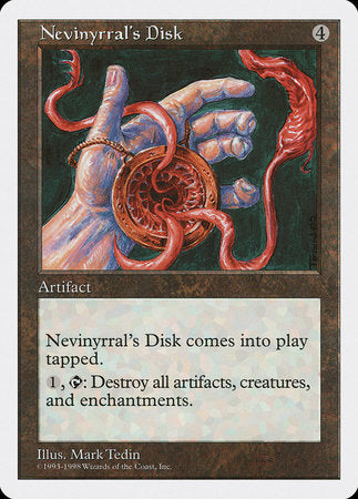 Nevinyrral's Disk [Anthologies] | Cards and Coasters CA