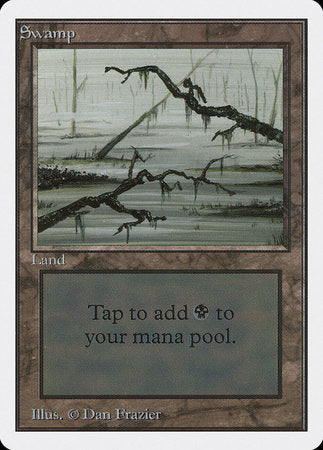 Swamp (C) [Unlimited Edition] | Cards and Coasters CA