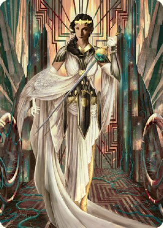 Elspeth Resplendent 2 Art Card [Streets of New Capenna Art Series] | Cards and Coasters CA