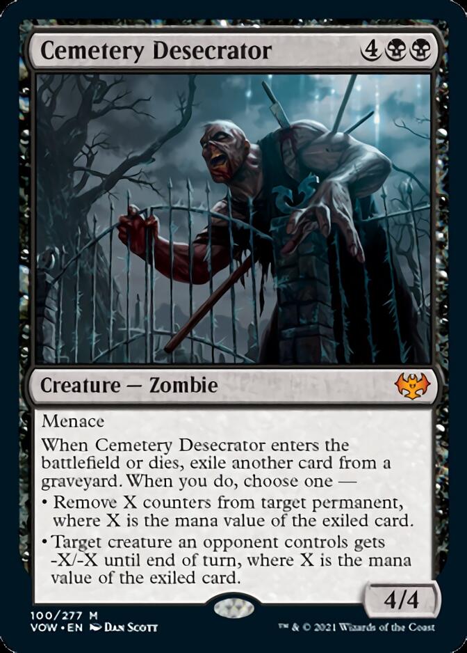 Cemetery Desecrator [Innistrad: Crimson Vow] | Cards and Coasters CA