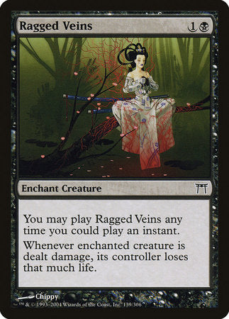 Ragged Veins [Champions of Kamigawa] | Cards and Coasters CA
