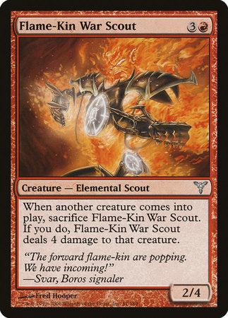 Flame-Kin War Scout [Dissension] | Cards and Coasters CA