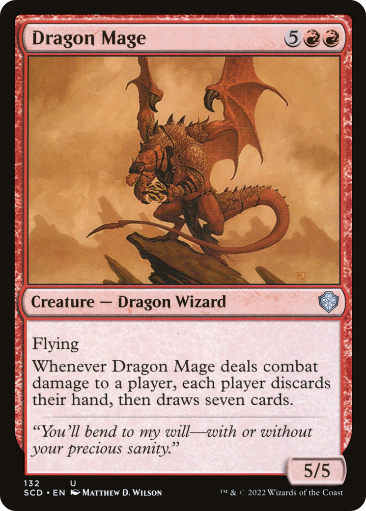 Dragon Mage [Starter Commander Decks] | Cards and Coasters CA