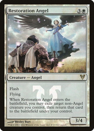 Restoration Angel [Avacyn Restored Promos] | Cards and Coasters CA