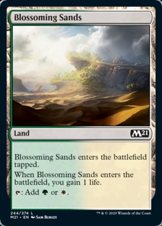 Blossoming Sands [Core Set 2021] | Cards and Coasters CA